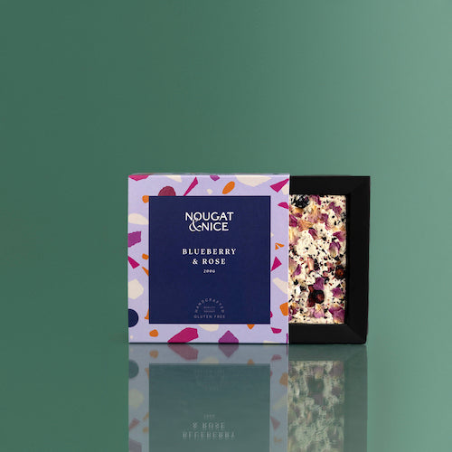 Blueberry & Rose Nougat | 200g Box