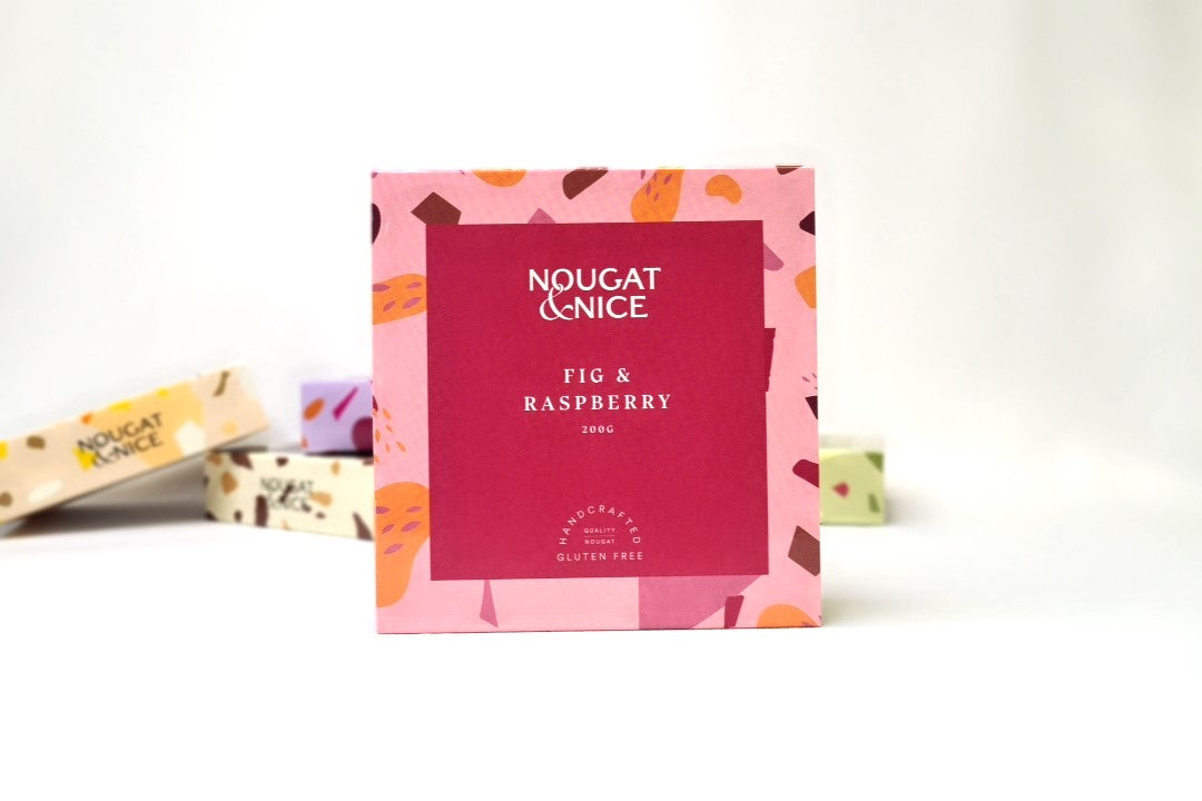 Fig & Raspberry Nougat | 200g Box