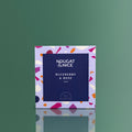 Features honey nougat blended with dried blueberries, almonds and cashews, delicately topped with rose petals
. Enjoy the gentle rose and lemon notes in this elegant, floral-flavored nougat bar.