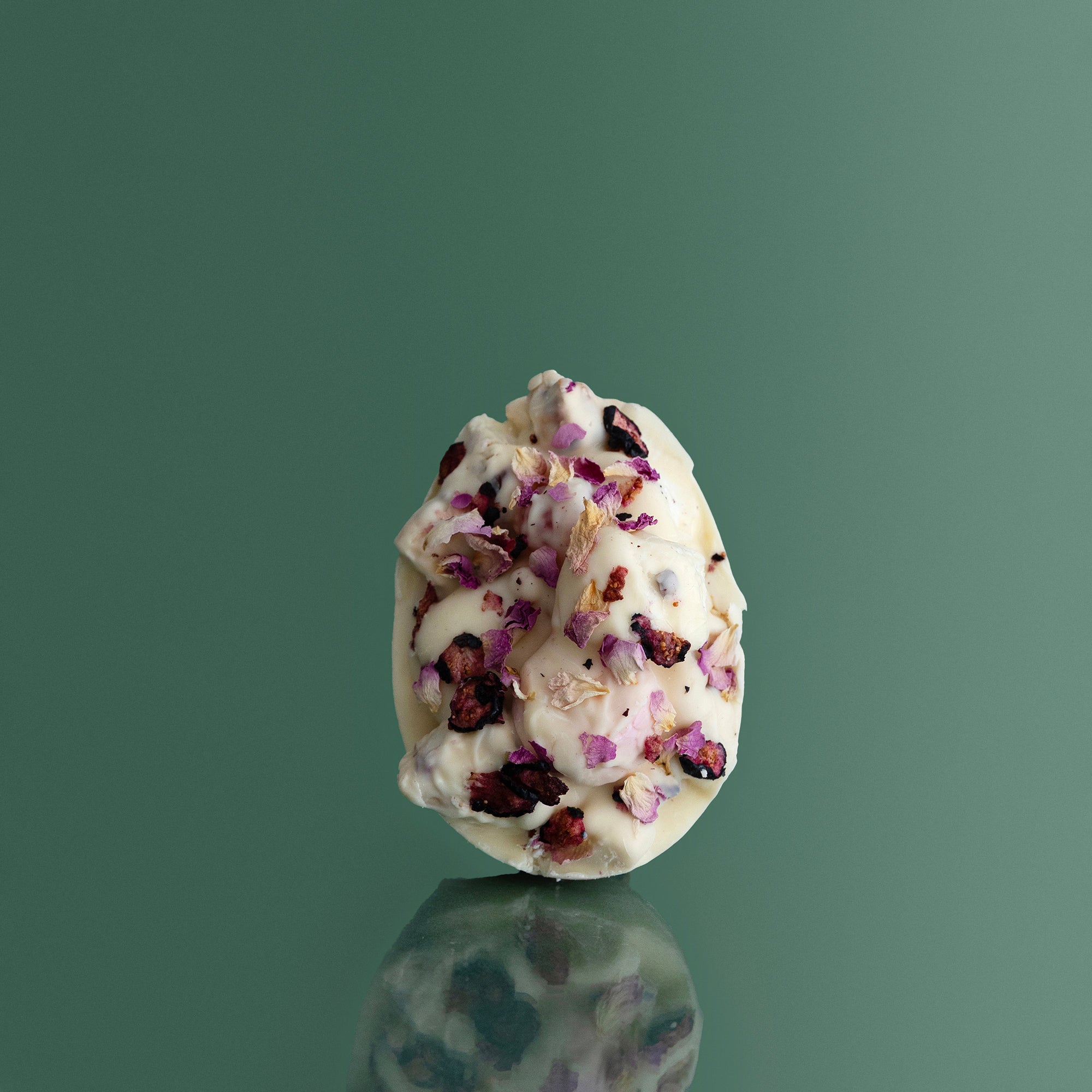 Blueberry & Rose Nougat White Chocolate Rocky Road Easter Egg