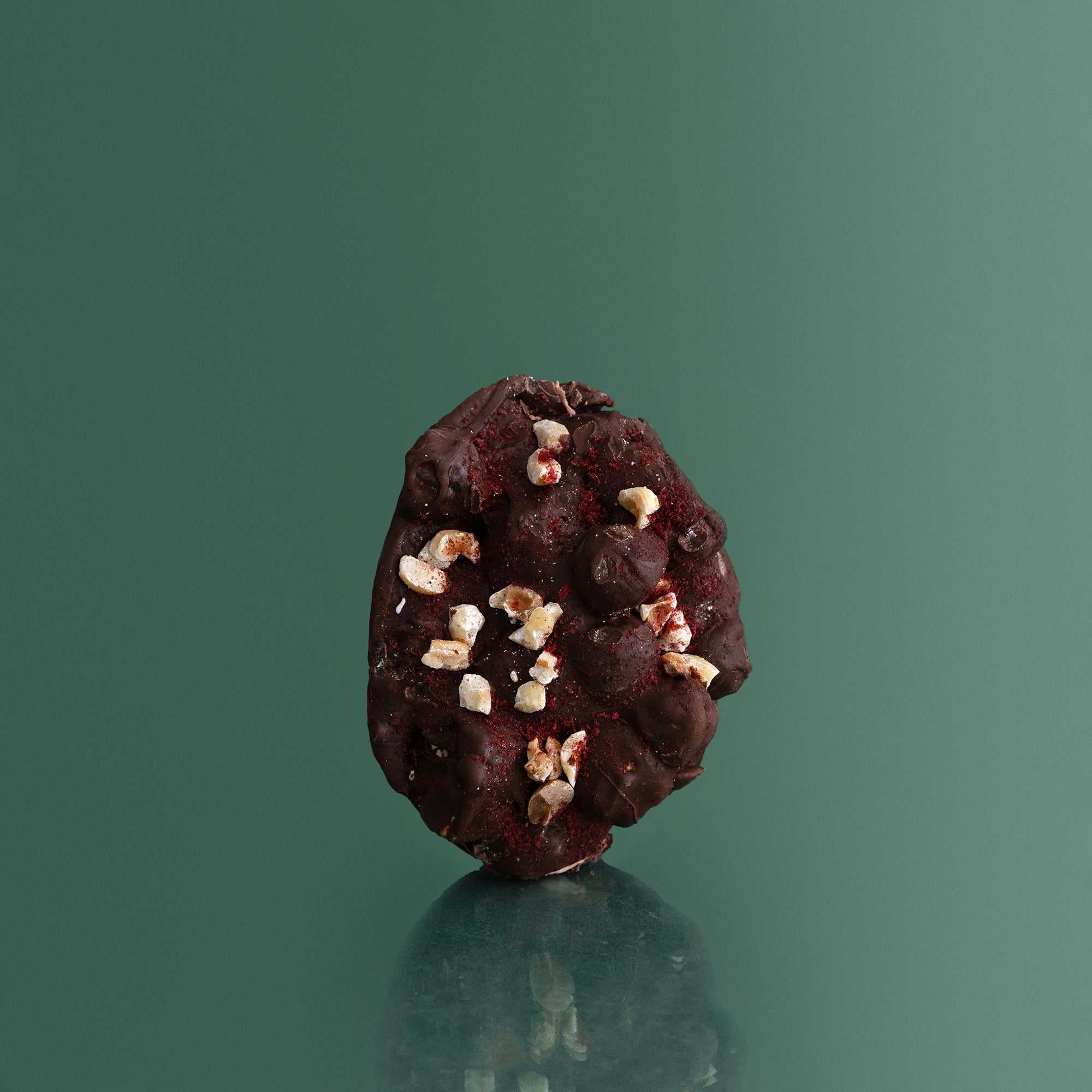 Cherry Hazelnut Nougat Dark Chocolate Rocky Road Easter Egg