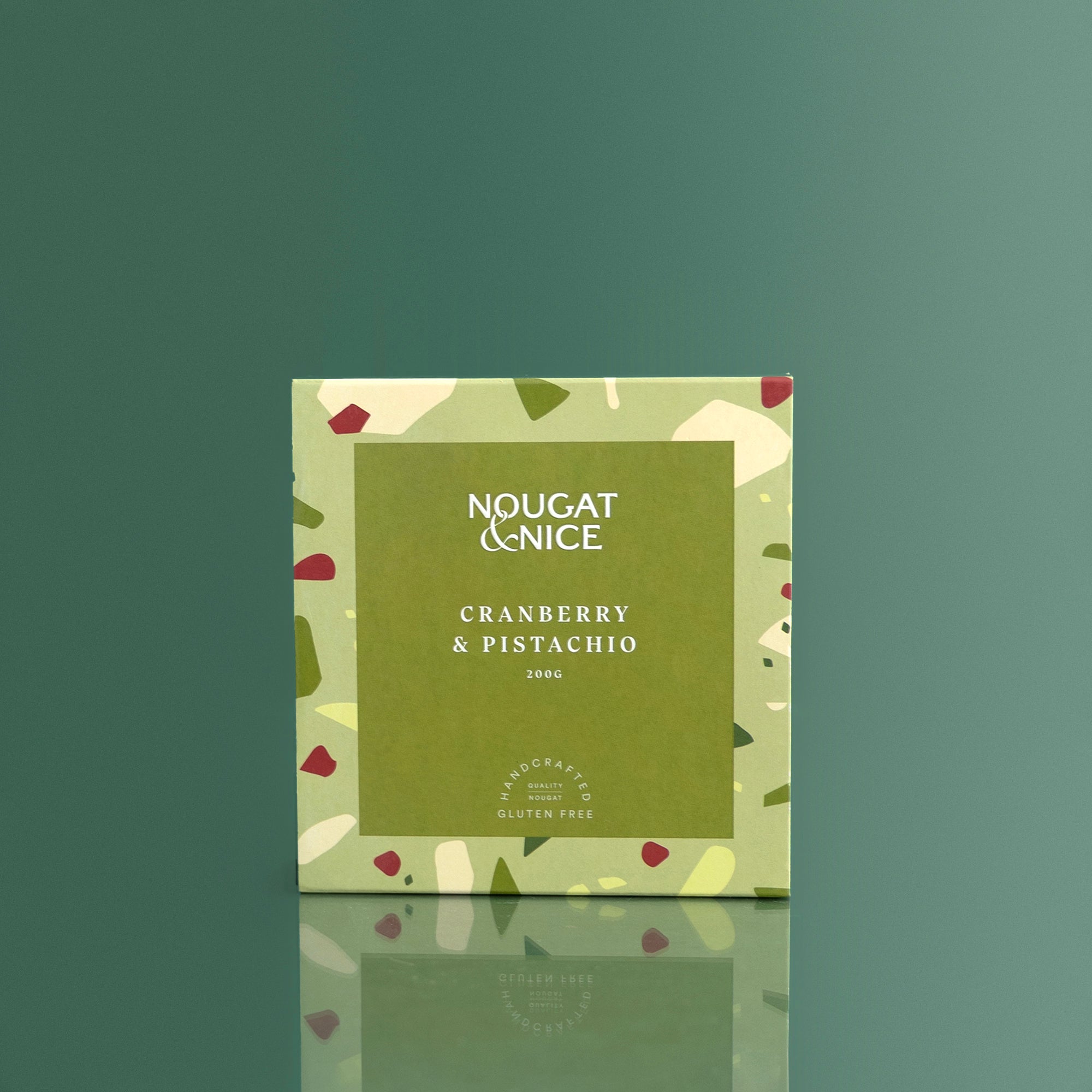 Cranberry & Pistachio Nougat | 200g Box