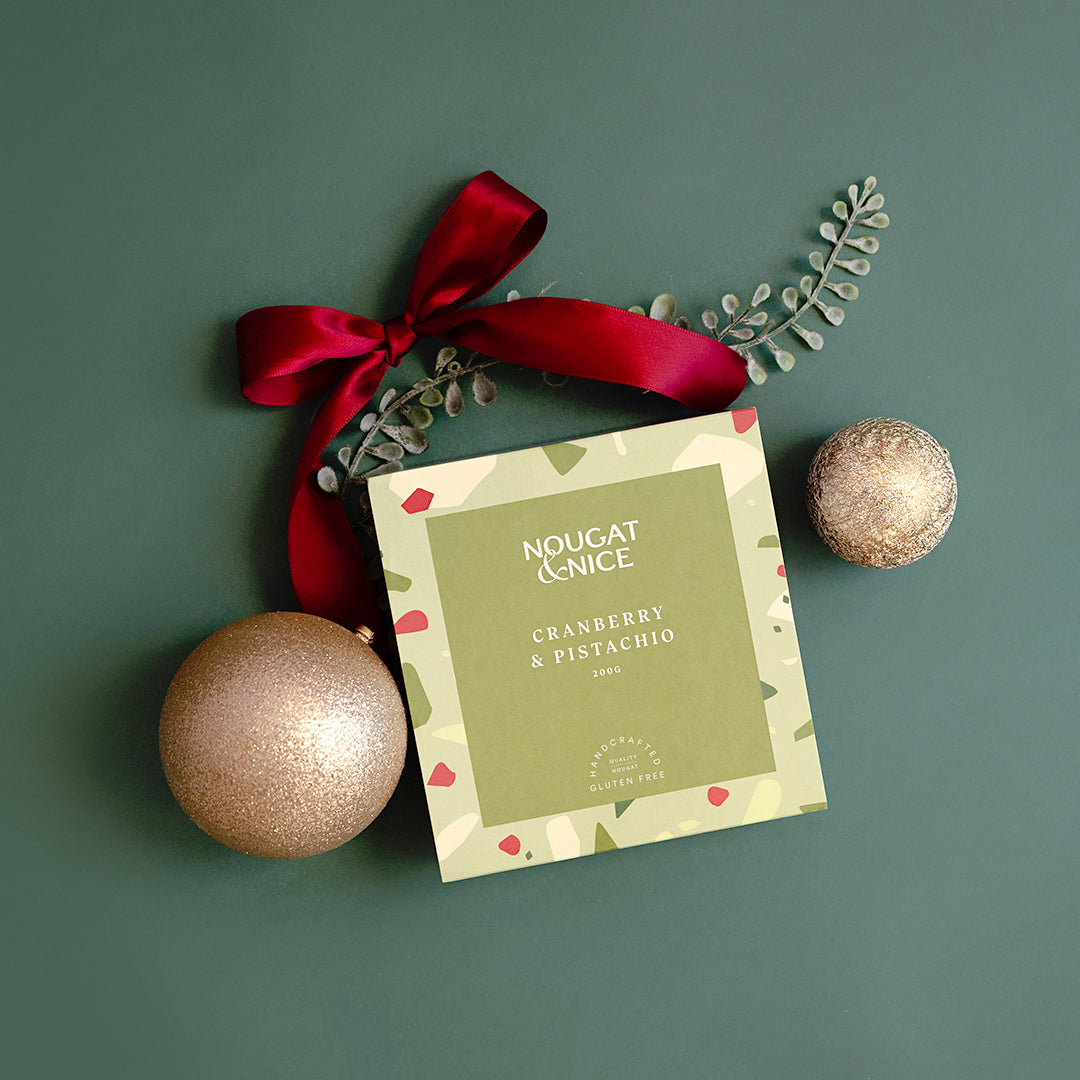 Cranberry & Pistachio Nougat | 200g Box