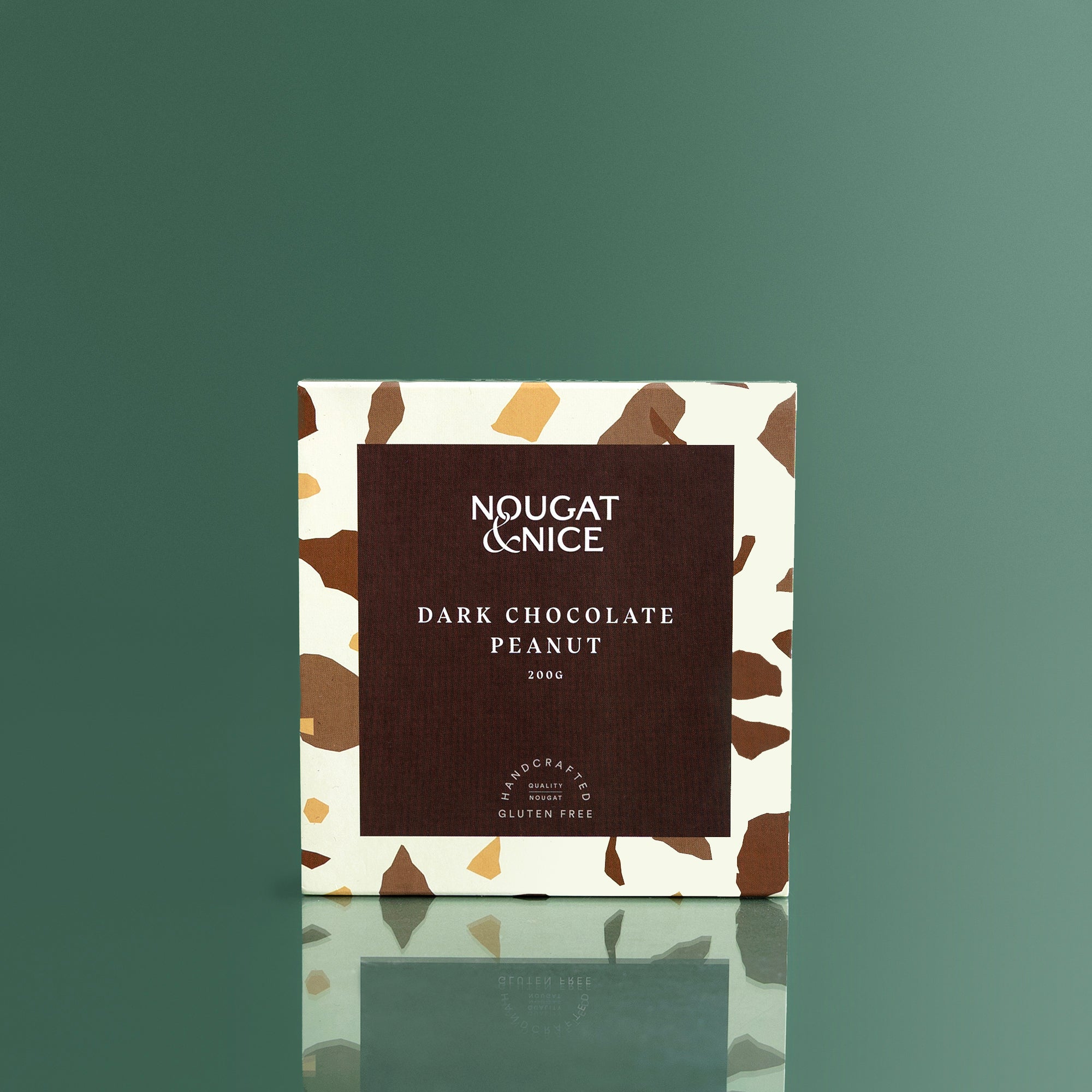 Dark Chocolate Peanut Nougat  | 200g Box