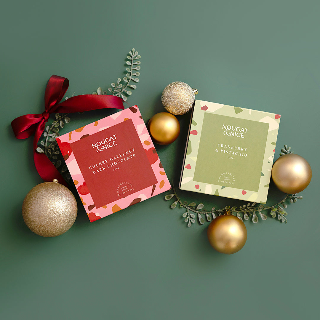 Double Pack – two 200g artisan nougat boxes gift set