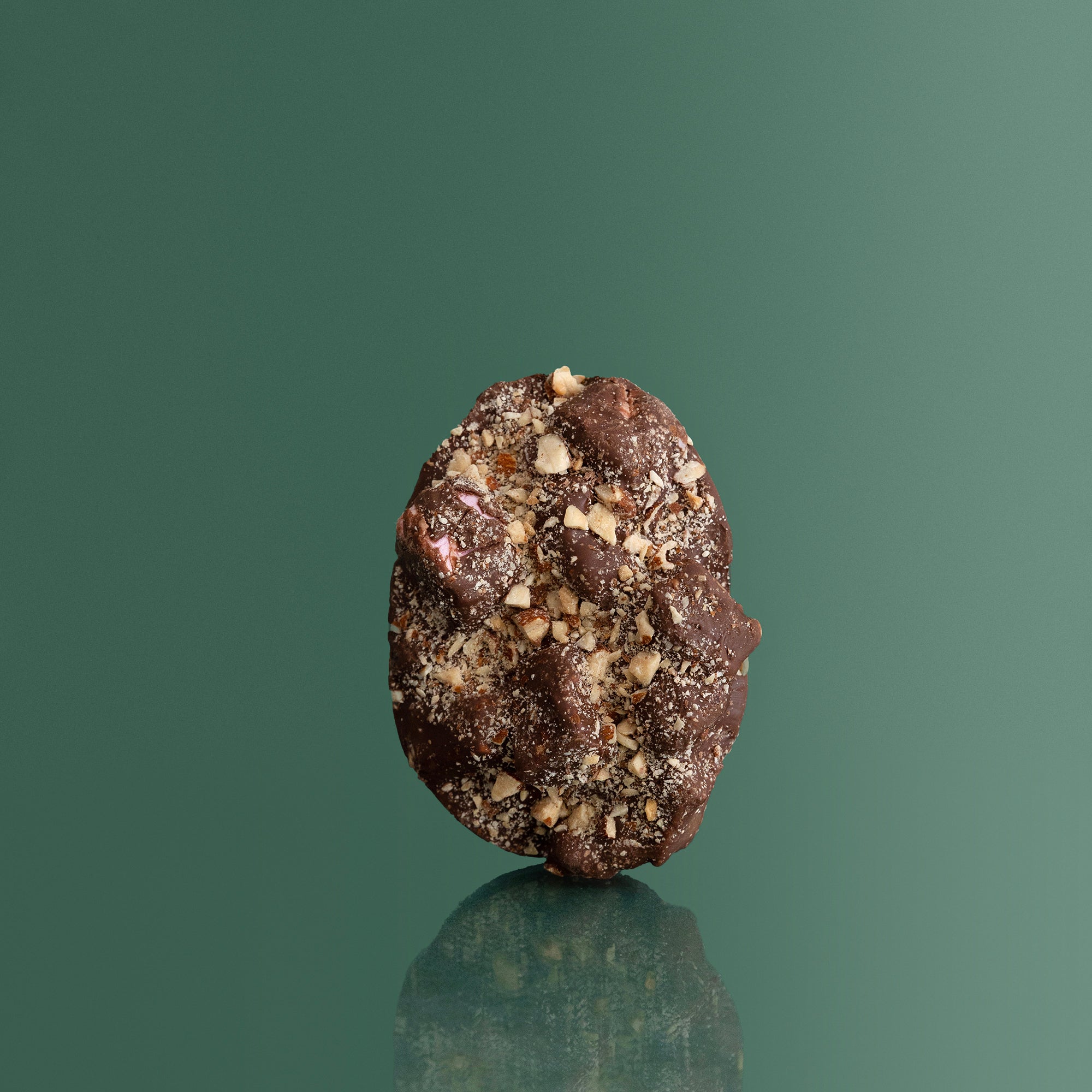 Honey Almond Nougat Milk Chocolate Rocky Road Half Easter Egg