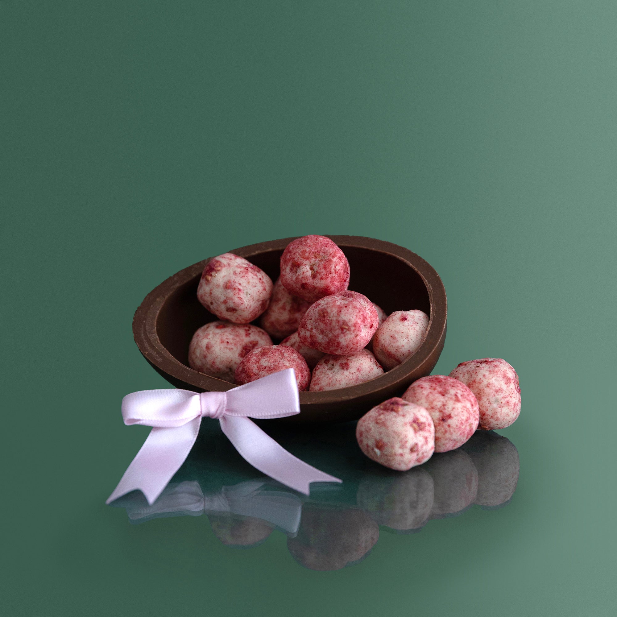 Fig & Raspberry Nougat in Milk Chocolate Shell Easter Egg